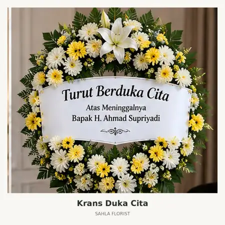 Krans Bunga Duka Kampar